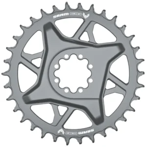 A 34T, Lunar Grey SRAM GX Eagle Transmission Direct Mount Chainring